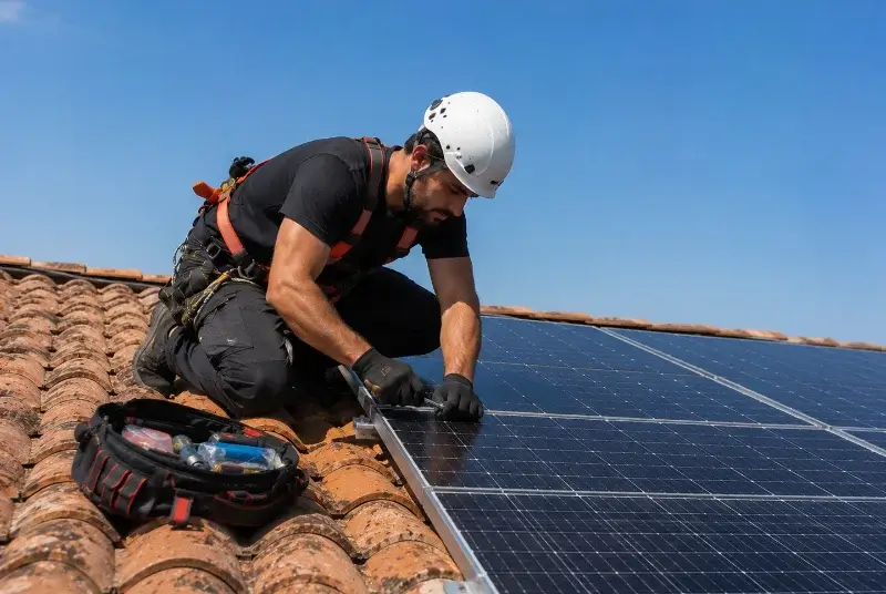 Maintenance et monitoring de panneaux solaires à Wœrth