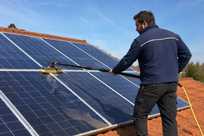Nettoyage et entretien de panneaux solaires à Wœrth