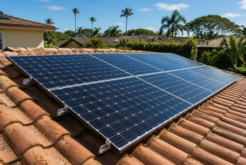Installation de panneaux solaires à Wœrth